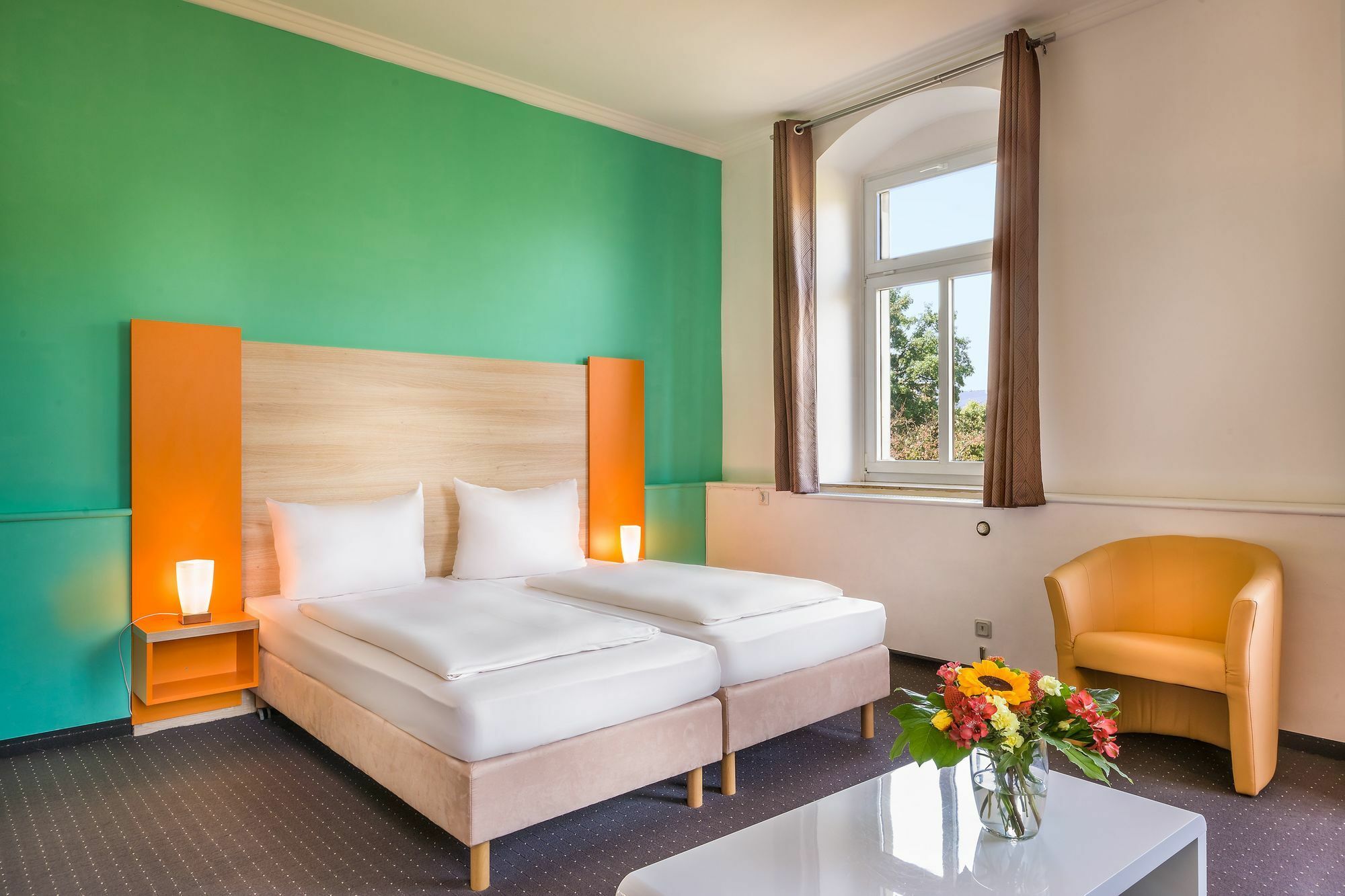 Hotel Am Bonhoefferplatz Dresden Bagian luar foto